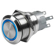 CZone Push Button Switch Momentary (On)/Off with Blue LED - PROTEUS MARINE STORE