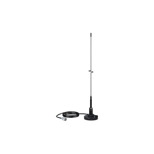 Shakespeare Black Magnetic Base Unity Gain VHF Antenna - 0.5m - PROTEUS MARINE STORE