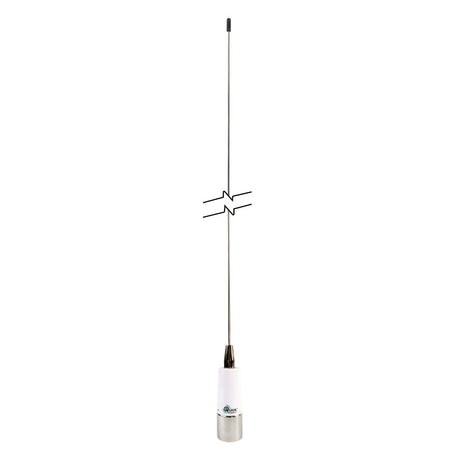 Shakespeare Nylon QuickConnect S-Steel 3dB VHF Whip Antenna - 0.9m - PROTEUS MARINE STORE