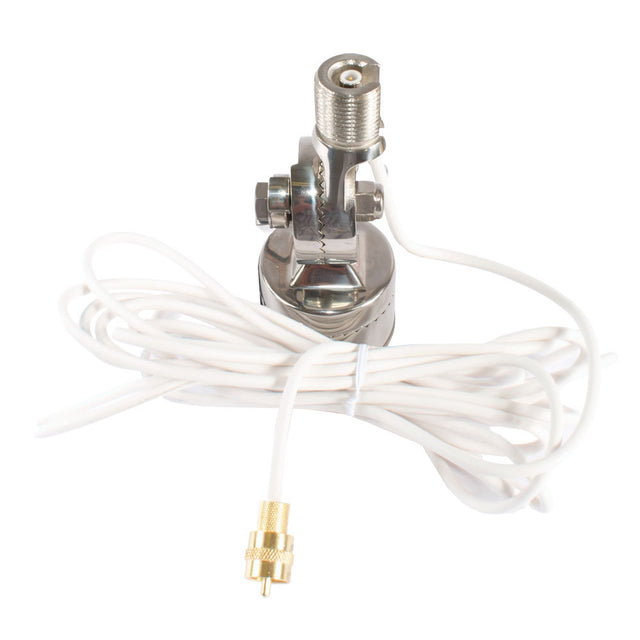 Shakespeare Quick Connect SS Rail Mount with cable - PROTEUS MARINE STORE