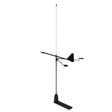 Shakespeare V-Tronix Hawk S-Steel VHF Whip Antenna & 25m Cable - 0.9m - PROTEUS MARINE STORE