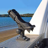 Railblaza Rod Holder II Black and Starport HD Kit - PROTEUS MARINE STORE