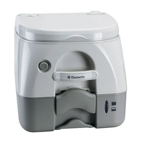 Dometic 972G White/Grey Portable Toilet 9.8L - PROTEUS MARINE STORE