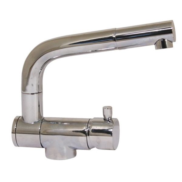 Osculati Mixer Tap Single Control Double Joint/Folding Chrome - PROTEUS MARINE STORE