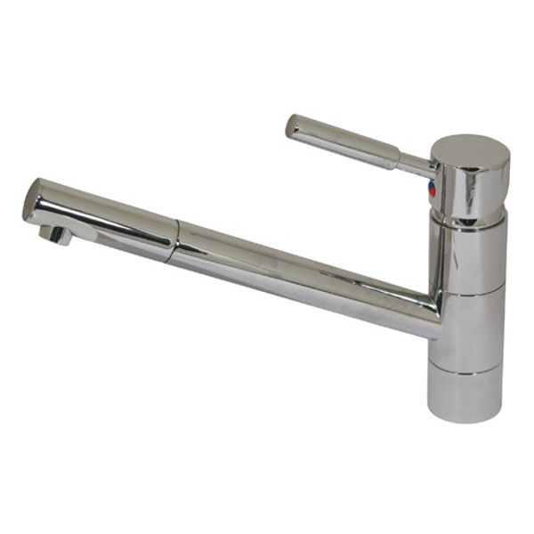 Osculati Monobloc Sink Mixer Tap Long Swivel Spout Chrome - PROTEUS MARINE STORE