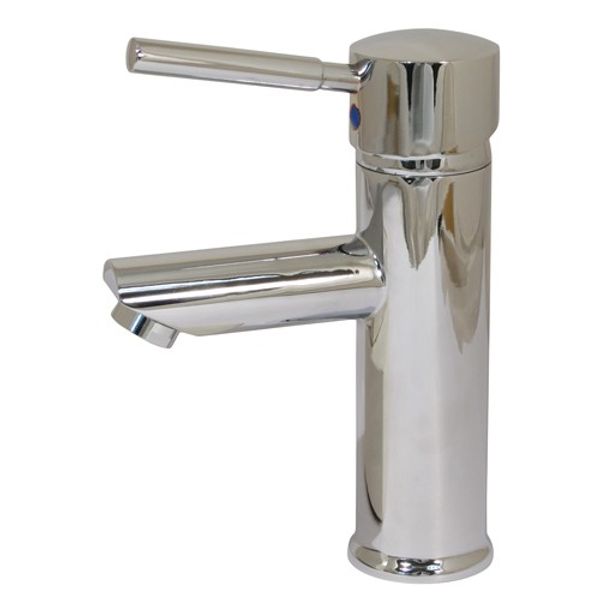 Osculati Monobloc Basin Mixer Tap Short Spout Chrome - PROTEUS MARINE STORE