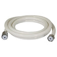 Trem White PVC Shower Hose 1/2" C x 1/2" BSP Female 2.5m - PROTEUS MARINE STORE