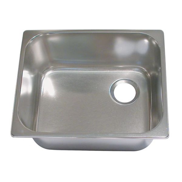 Osculati SS Square Sink 330 x 330 x 150mm Deep - PROTEUS MARINE STORE