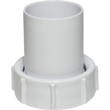AG Sink Waste Connector Straight Plastic 1-1/2" BSP - PROTEUS MARINE STORE