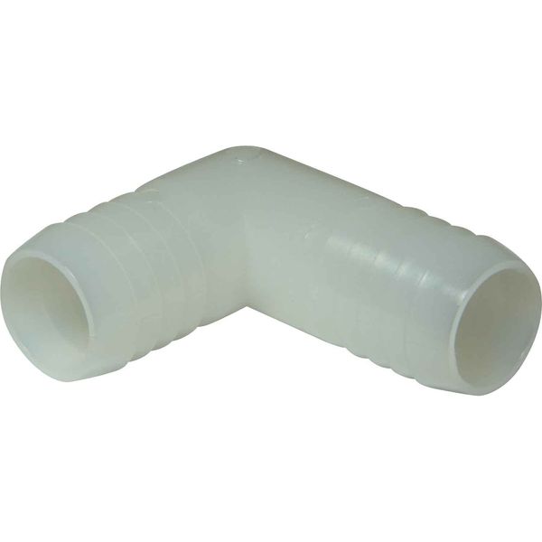 AG Plastic Elbow 3/4" Hose Barbs Packaged - PROTEUS MARINE STORE
