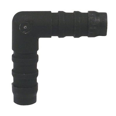AG Plastic Elbow 1" Hose Barbs Packaged - PROTEUS MARINE STORE