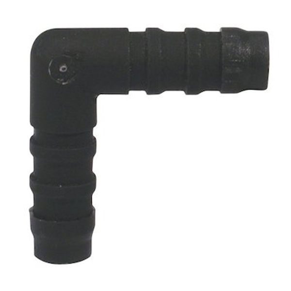 AG Plastic Elbow 1-1/4" Hose Barbs Packaged - PROTEUS MARINE STORE