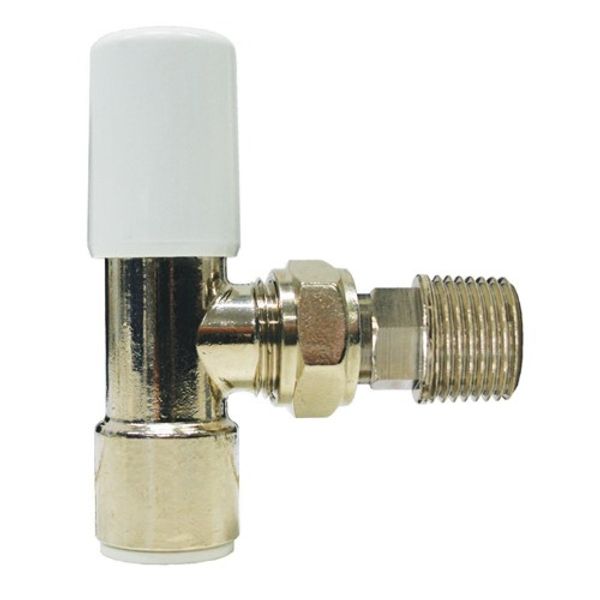 JG Speedfit 15mm Radiator Lockshield Valve - PROTEUS MARINE STORE