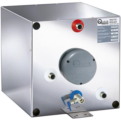 Quick Square Stainless Steel Calorifier (25L / 1200W) - PROTEUS MARINE STORE