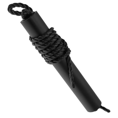 AG Rubber Tubular Fender with Rope (34 x 5.5cm / Black) - PROTEUS MARINE STORE