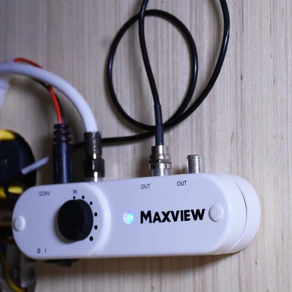 Maxview Gazelle Pro Omni Directional Aerial 12/24V (TV, FM, DAB) - PROTEUS MARINE STORE