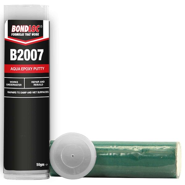 Bondloc B2007 Aqua Epoxy Stick (Green / 50g) - PROTEUS MARINE STORE