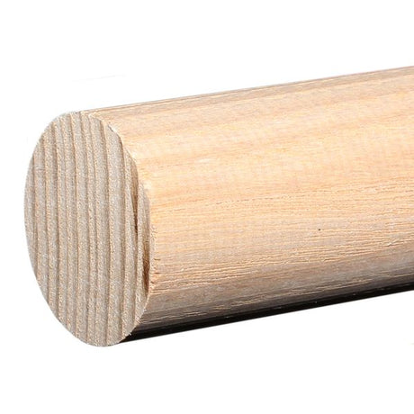 AG Wooden Ash Canal Boat Barge Pole (2.4m x 35mm OD) - PROTEUS MARINE STORE
