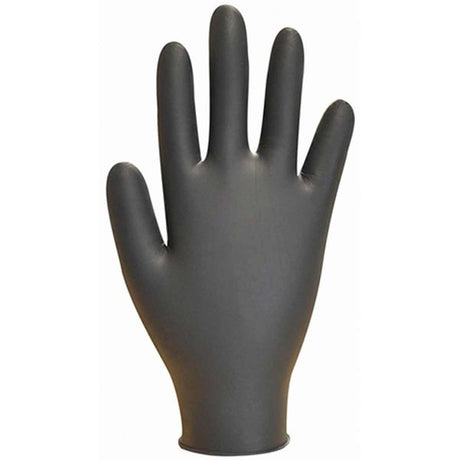 Bodyguard Black Nitrile Powder Free Gloves (Large / Box of 100) - PROTEUS MARINE STORE