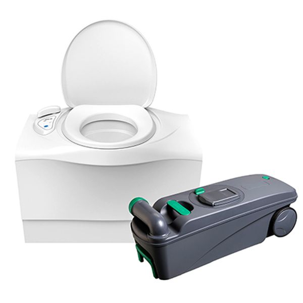 Thetford C403L Right Hand Cassette Toilet - PROTEUS MARINE STORE