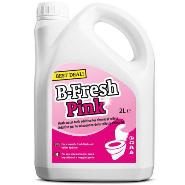 B-Fresh 2 Litre Pink Toilet Rinse - PROTEUS MARINE STORE