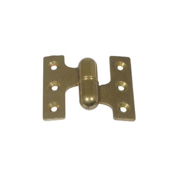 AG Hinge Lift Off Brass 57 x 50mm Left Hand - PROTEUS MARINE STORE