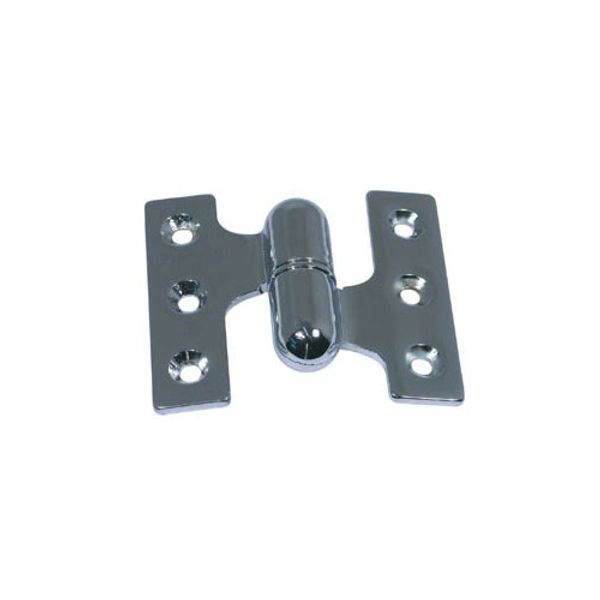 AG Hinge Lift Off Chrome 57 x 50mm Left Hand - PROTEUS MARINE STORE