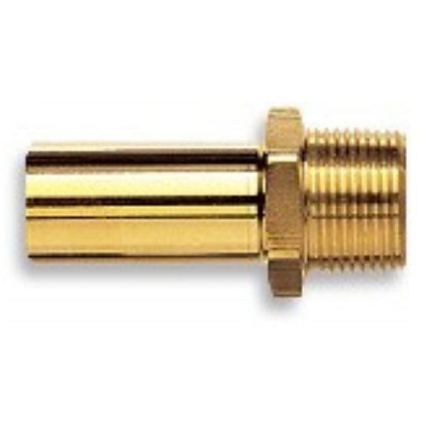 JG Speedfit Push-fit Brass Male Stem Adaptor