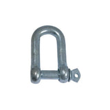 AG Galvanised D Shackle 10mm (3/8") (Each) - PROTEUS MARINE STORE