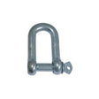 AG Galvanised D Shackle 11mm (7/16") (Each) - PROTEUS MARINE STORE