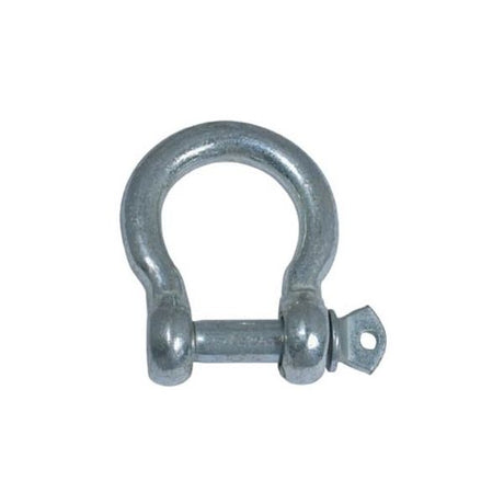 AG Galvanised Bow Shackle 6mm (1/4") (Each) - PROTEUS MARINE STORE