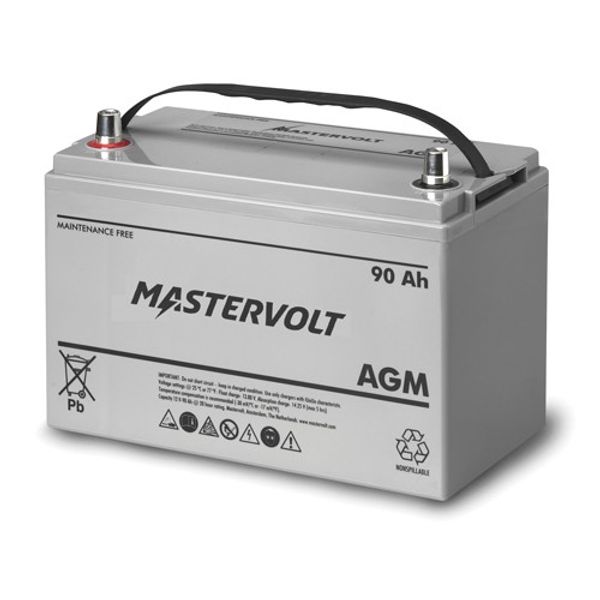 Mastervolt 12 Volt AGM Battery (90Ah) - PROTEUS MARINE STORE