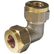 AG Gas Equal Elbow Coupling (8mm Compression) - PROTEUS MARINE STORE