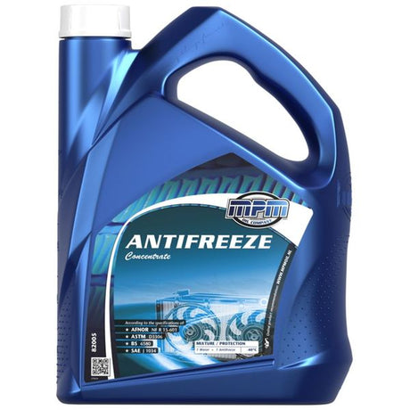 MPM Antifreeze Concentrate Blue 5 Litre - PROTEUS MARINE STORE