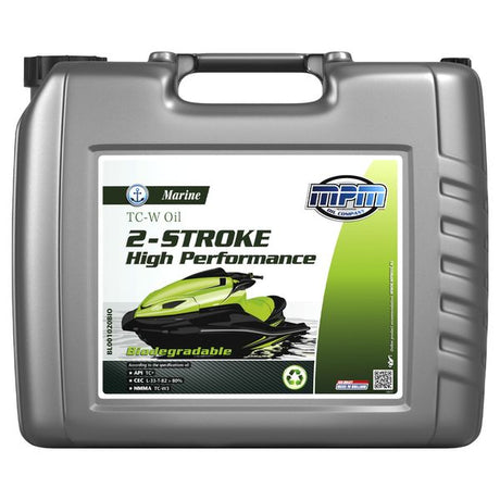 MPM Marine TC-W3 2-Stroke High Performance Biodegradable Oil 20 Litre - PROTEUS MARINE STORE