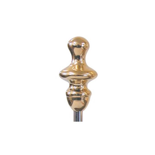 AG Tiller Pin Brass Small Design 60mm High SS Pin - PROTEUS MARINE STORE