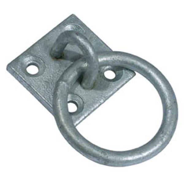 AG Binnacle Ring Galvanised (50 x 50 x 8mm Ring) - PROTEUS MARINE STORE