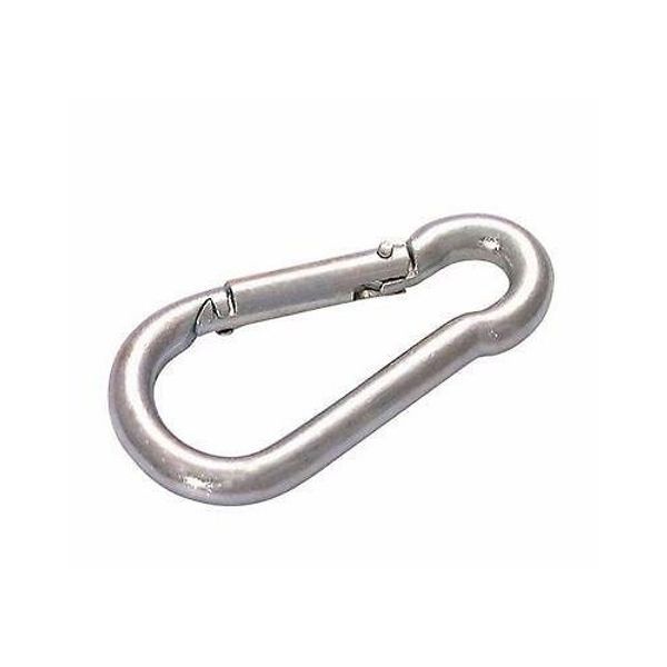AG Carbine Hook Plated 6mm x 60mm - PROTEUS MARINE STORE