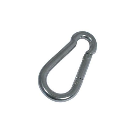 AG Carbine Hook Stainless Steel 10mm x 100mm - PROTEUS MARINE STORE