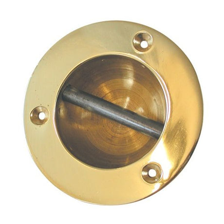 AG Brass Fender Eye Socket with SS Pin - PROTEUS MARINE STORE