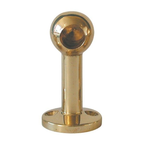 AG Gallery Post End Stop 3/8" Brass 1-3/4" Tall - PROTEUS MARINE STORE