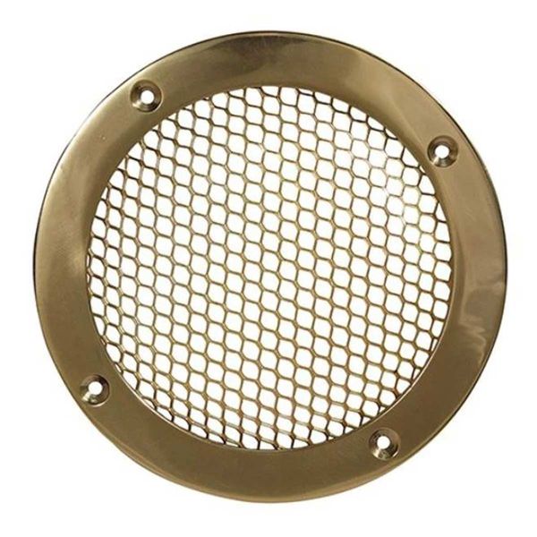 AG Internal Grill with Solid Brass Ring + Aluminium Grill - PROTEUS MARINE STORE