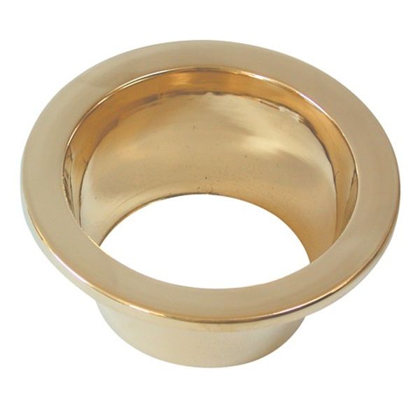 AG Mushroom Vent Spun Liner Polished Brass - PROTEUS MARINE STORE