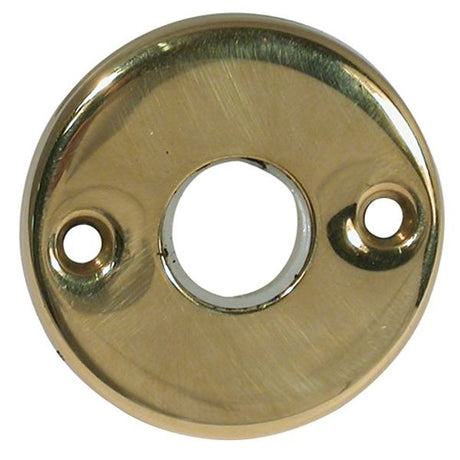 AG Handle Rose Round Brass 45mm OD - PROTEUS MARINE STORE