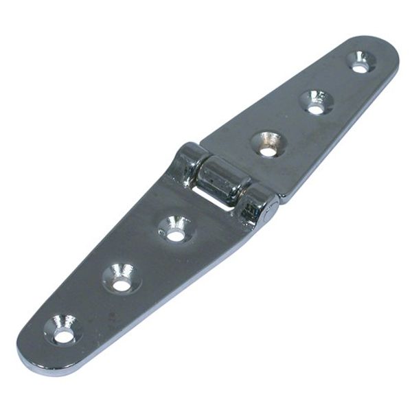 AG Hinge Double Tail Chrome 150mm Long x 30mm Wide - PROTEUS MARINE STORE