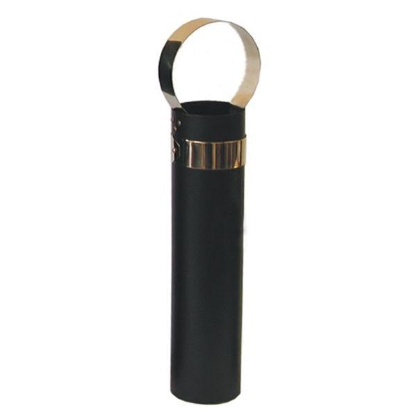 AG Exhaust Stack Brass Trimmed 75 x 450mm - PROTEUS MARINE STORE