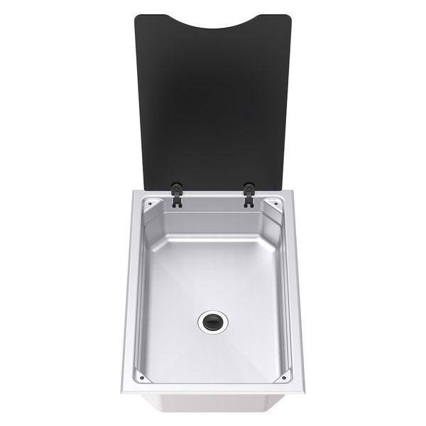Thetford Stainless Steel Sink (Rectangular 360mm x 550mm) - PROTEUS MARINE STORE
