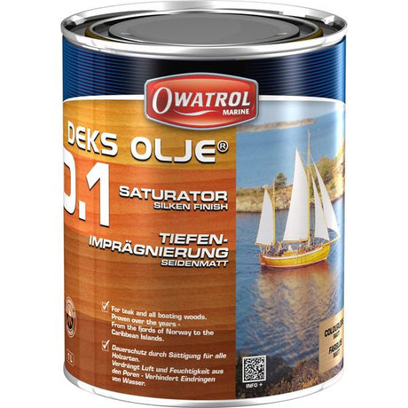 Owatrol Deks Olje D1 Wood Oil 1L Each - PROTEUS MARINE STORE