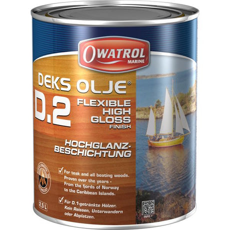 Owatrol Deks Olje D2 Oil Varnish 1L Each - PROTEUS MARINE STORE