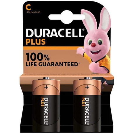 Duracell Batteries C Cells (Pack of 2) - PROTEUS MARINE STORE